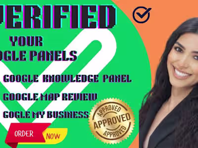 I will get you a verified and approved Google panel for personal