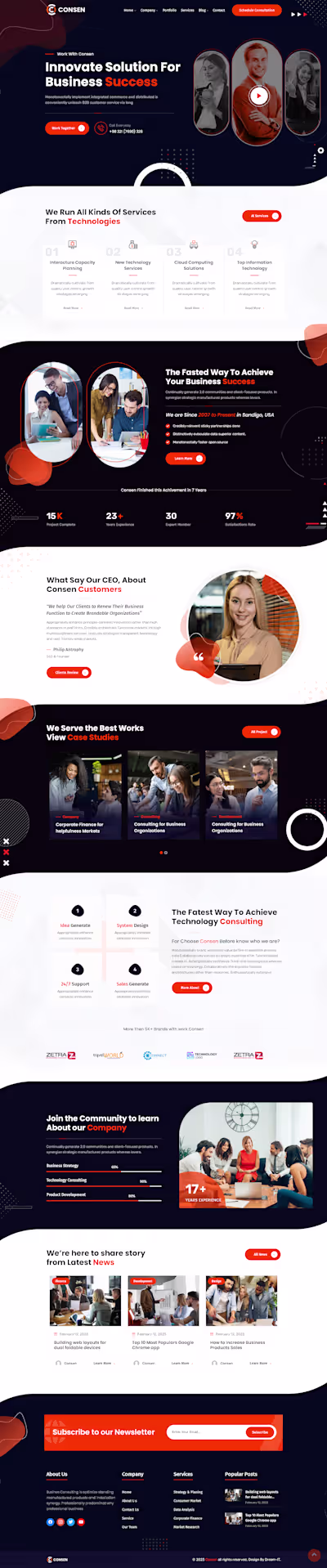 Web site buisness consulting