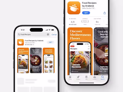 Food Recipes App Screenshots
