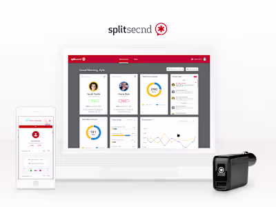 Splitsecnd | web & mobile design
