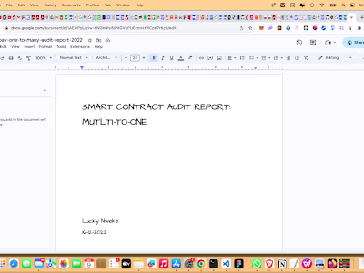 Auditing Smart Contracts