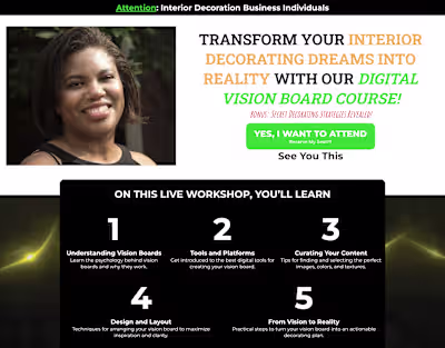 Gohighlevel Landing page design, GHL Sales funnel