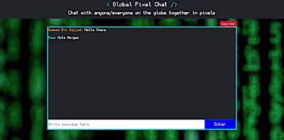 Global Pixel Chat