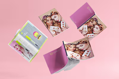 Editorial Design for Dalla Makeup