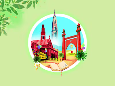 Circular Captivating Illustrations