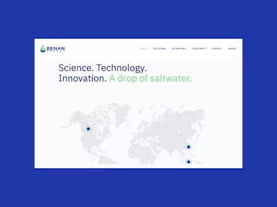 BenAn Energy — Enterprise Web Design & Webflow Development