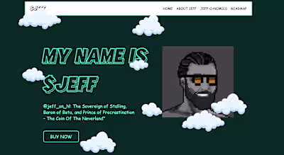 Jeff: High-Volume Cryptocurrency Platform (NextJs-SASS)
