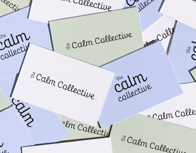The Calm Collective – A Yoga Wellness Brand Identity