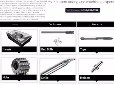 Manufacturing Website Content