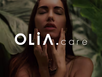 OLIA.care Cosmetics brand BRANDING & LABEL DESIGN 