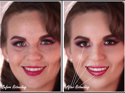 Retouching Portrait💕 Hi guy ! I Retouch this portrait image...