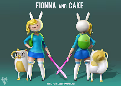 Fionna and Cake