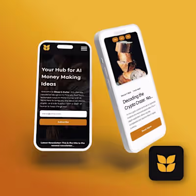 Bread & Butter: User Centered AI Newsletter