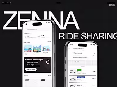 Zenna - Ride-sharing experience