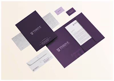 Thrive University — Brand Identity System