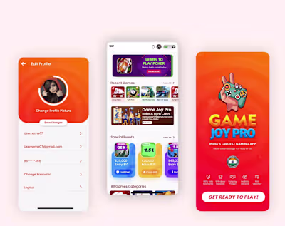 Game JoyPro - Flutter | Unity