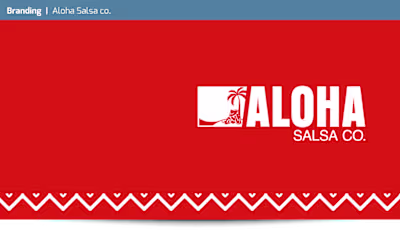 Brand design for Aloha Salsa co.