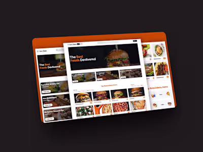 Custom Food Website