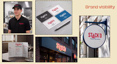 Stack’d Pizza Brand Identity Design