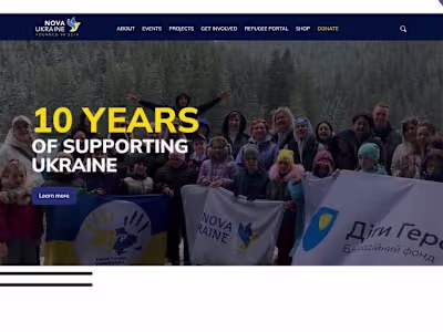 Supporting Nova Ukraine’s Mission for a Better Future
