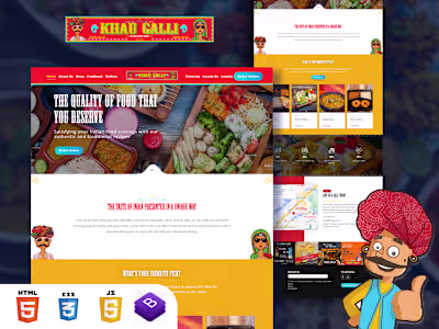 Khau Galli Website