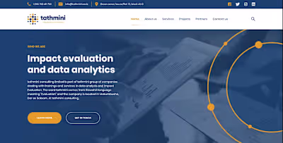 UX/UI - Data Analysis Website