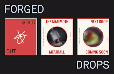 forged by vow layout design