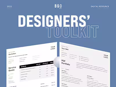 Designers' Toolkit - A Mini Case Study