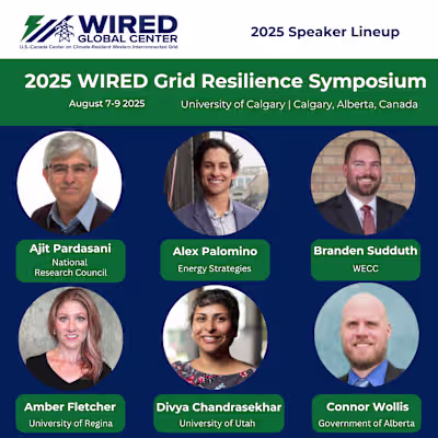 2025 WIRED Grid Resilience Symposium Speaker Announcement Posts