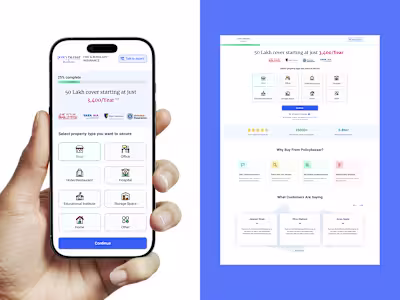 Simplifying Insurance Journeys for PolicyBazaar