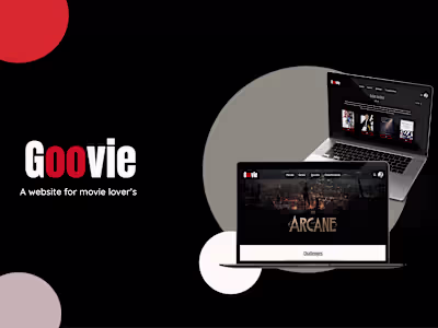 Goovie - movie lover's
