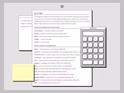 Personal Portfolio Site Development