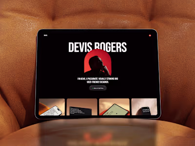 DevisRogers Portfolio Website Template