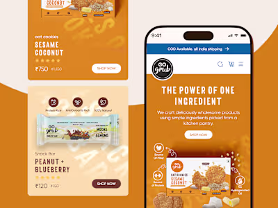 Mobile UI design for Go