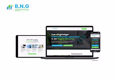 BNG Glanz - Web Design & Development / WordPress