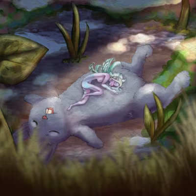 SNOW FAIRY | GUGGSI_ART DTIYS