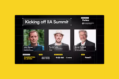 Event Deck Design for IIA AI Summit 2024