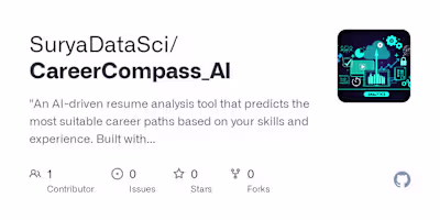 GitHub - SuryaDataSci/CareerCompass_AI: “An AI-driven resume an…
