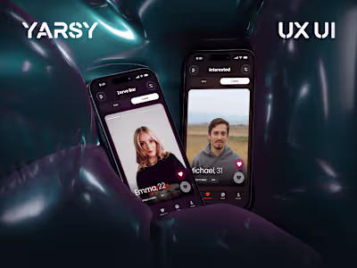 Mobile Dating App Design for Venues & Bars