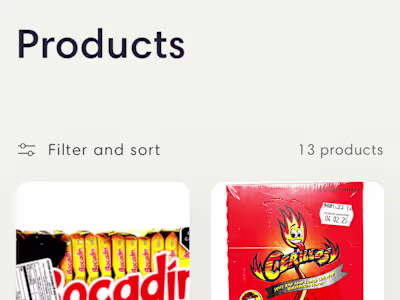 Ecommerce development, product import, online presence for Store