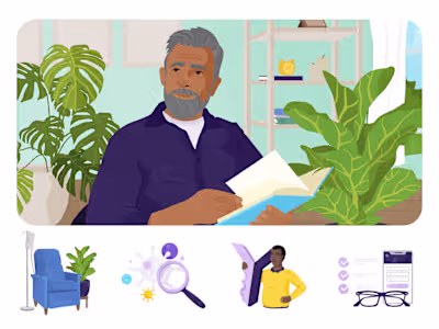 Keycare Website Illustrations