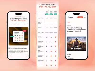 A modern multi-page website for