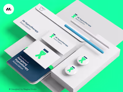 HK Hypnotherapy Association Branding Design