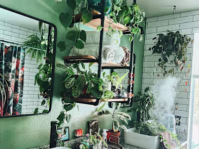 Bathroom Jungle