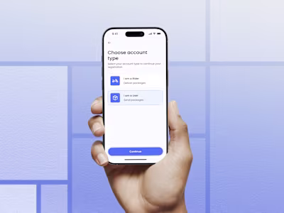 Tem’s: One-Tap Logistics for Senders & Riders