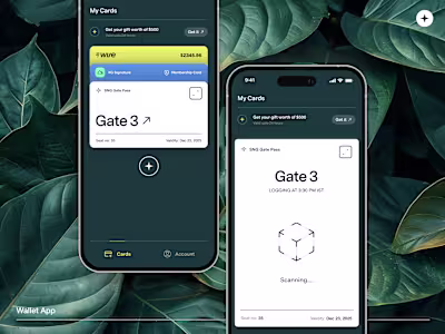 All your passes and payment cards - one smart wallet.