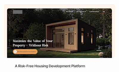 Housing Development Platform Design