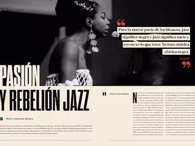 Jazz Magazine Design
