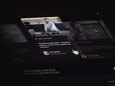 Recent web design project footer section sneak peek 👀
