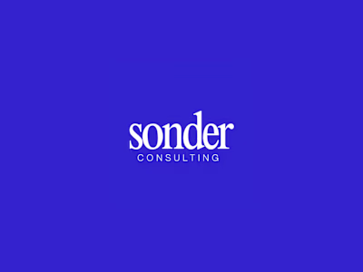 Sonder Consulting Brand Board